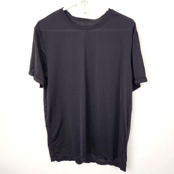 32 Degrees Cool T-Shirt Black Scoop Neck Short Sleeve Womens Size L - Picture 1 of 4